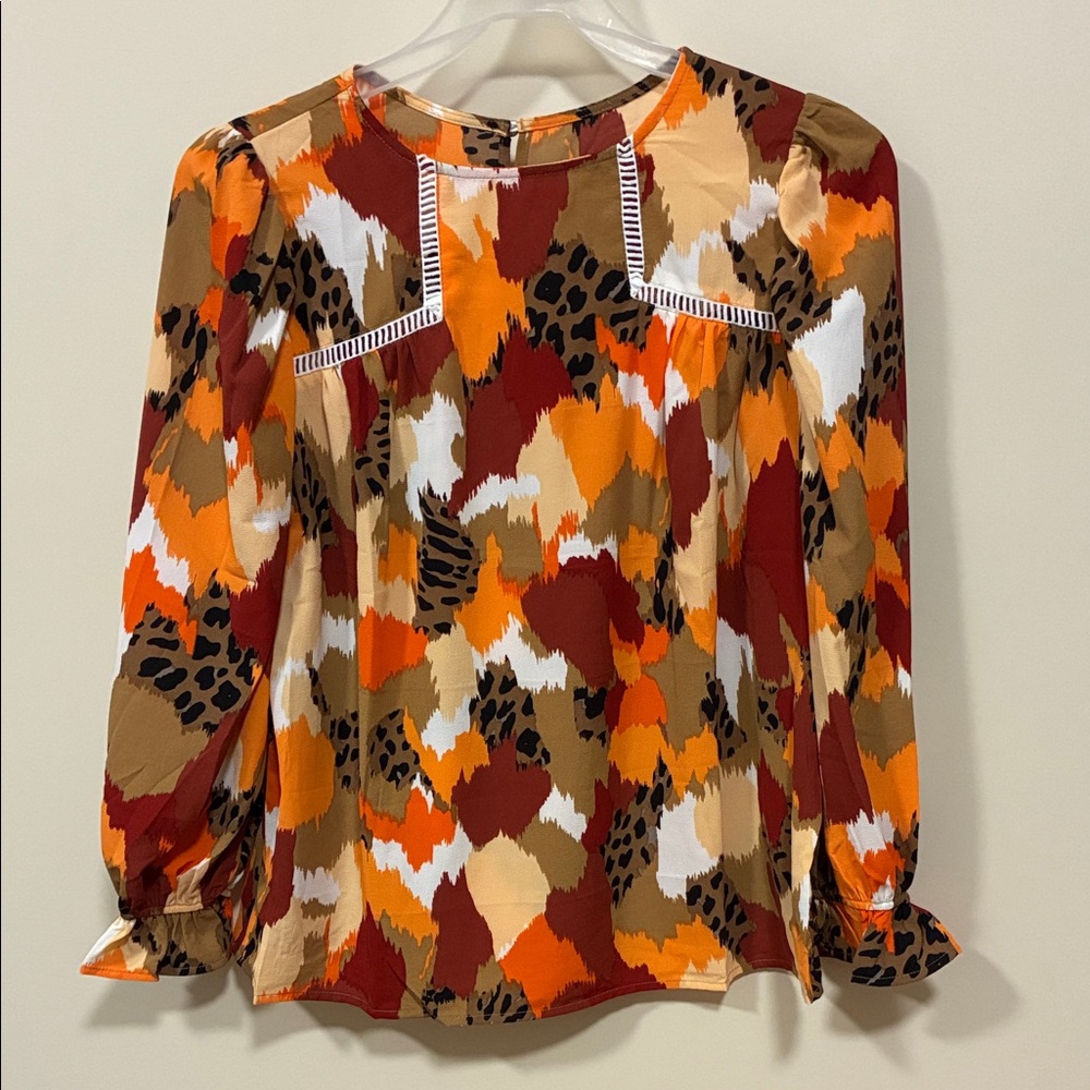 Women's long sleeve top medium